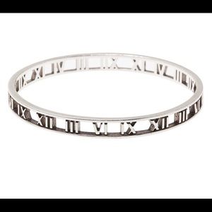 Tiffany Sterling Atlas pierced bangle